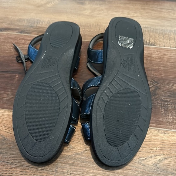 SAS Helena Quarter Strap Sandal Black Women's 9N - Picture 9 of 9